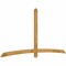 Ekena Millwork Bellingham Rough Sawn Timber Gable Bracket, Western Red Cedar, 108"W x 54"H x 2"D x 4"F, 12/12 Pitch GBW108X54X0204BEL00RWR - alternate 3
